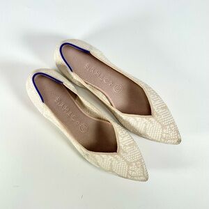 Rothy's Women’s The Point Lace Wedding Flats Slip on
